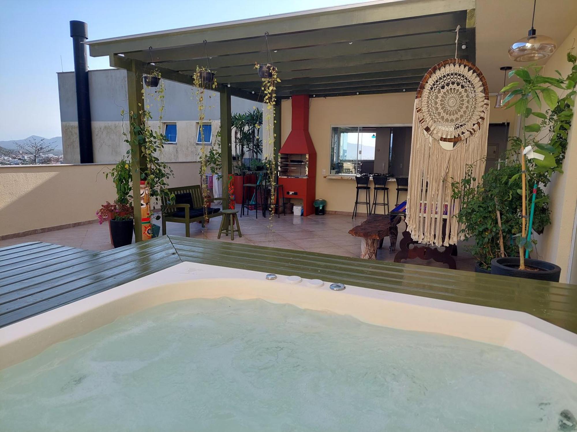 Jurere Cobertura 400M Do Mar Vista Linda Apartment ฟลอเรียนอโปลิส ภายนอก รูปภาพ