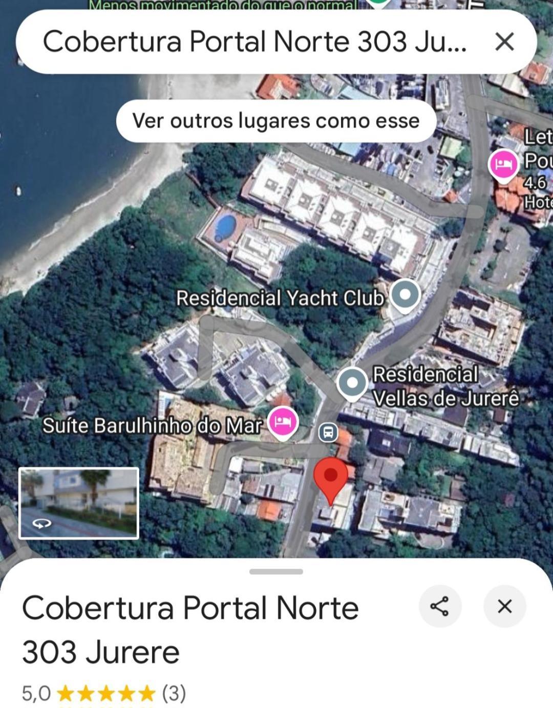 Jurere Cobertura 400M Do Mar Vista Linda Apartment ฟลอเรียนอโปลิส ภายนอก รูปภาพ